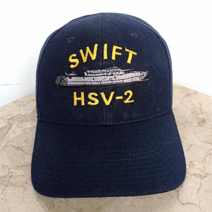 Topi Snapback USS SWIFT HSV 2 Navy Army Snapback Cap