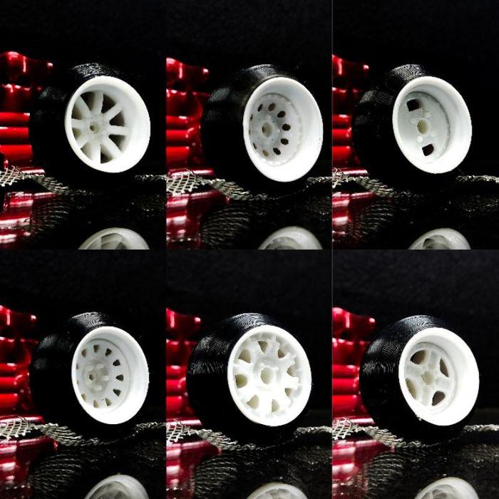 (1 PCS) VELG WPL D12 D42 RING 14, VELG RC 1:10 1:12 HEX 5MM REGULER