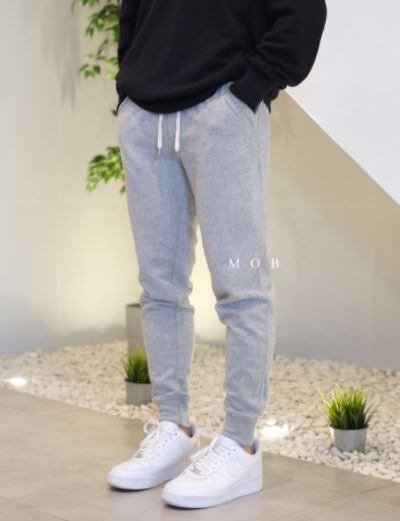 J.Crew Slim Fleece Jogger Heather Grey