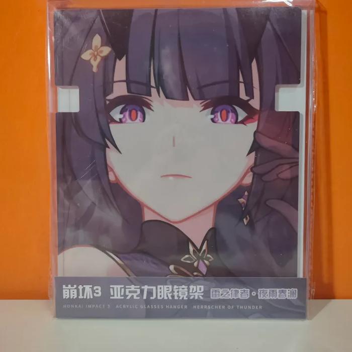 Raiden Mei / Herrscher of Thunder Acrylic Glasses Stand - Honkai