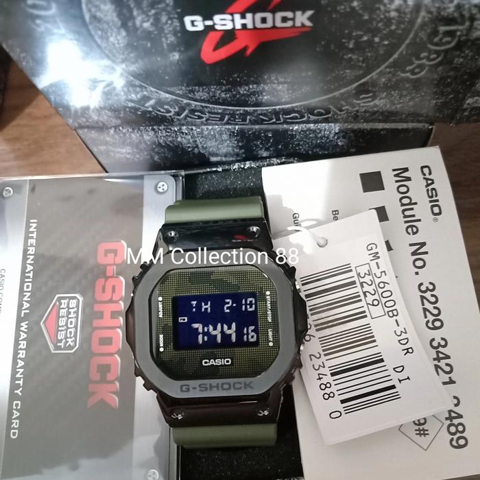 Casio GShock GM-5600B-3DR GShock GM5600B-3DR GM5600B
