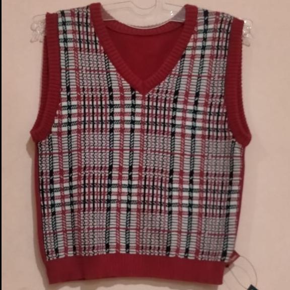 TERMURAH!! rompi sweater rajut motif T.T anak