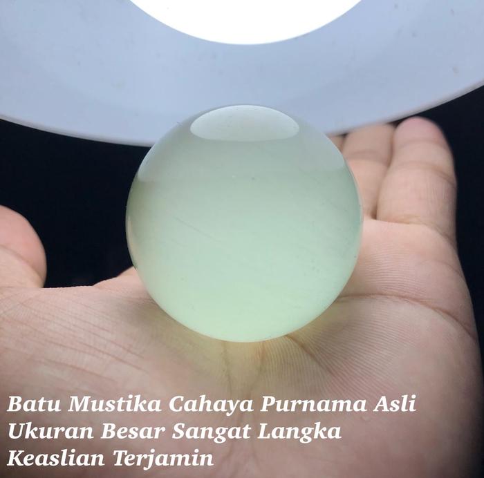 Batu Mustika Cahaya Purnama Asli Kalimantan