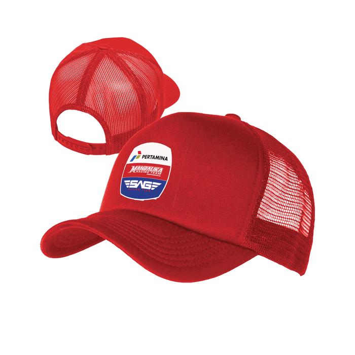 TOPI MANDALIKA SAG TEAM - TOPI PERTAMINA MANDALIKA SAG TEAM