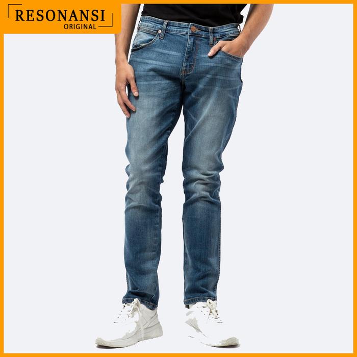 CELANA JEANS PRIA TERBARU ORIGINAL WRANGLER SKINNY VEGAS 01A21 BIRU