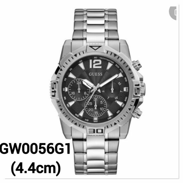 Jam Tangan Pria Guess GW0056G1 GW0056G4 GW0056G5 Steel Original 4.4cm