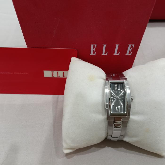 Elle* Watch Authentic Guarantee Card International Jam Tangan Analog