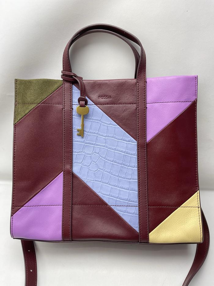 FOSSIL Carmen Shopper Patchwork