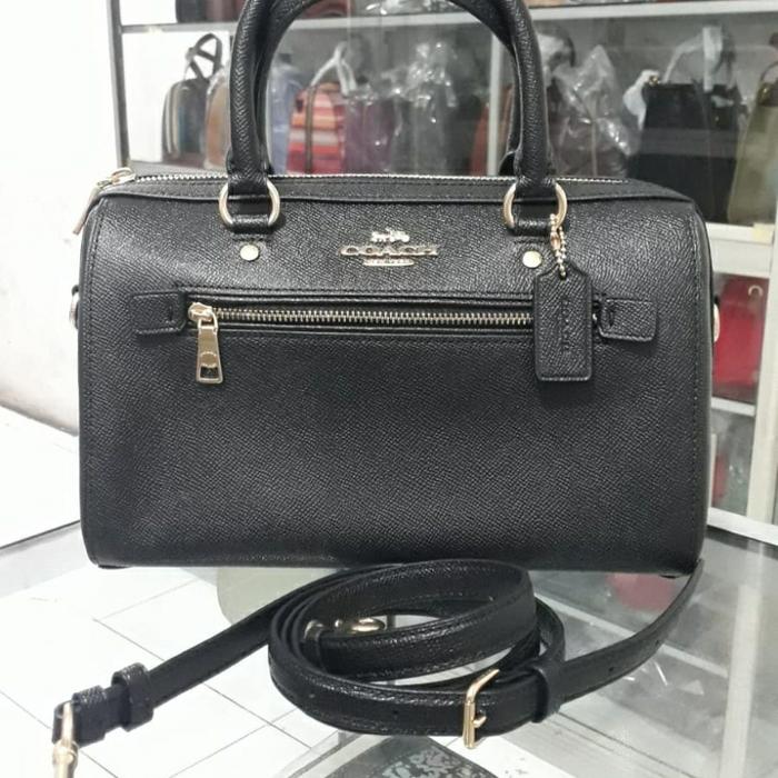 tas coach rowan satchel black