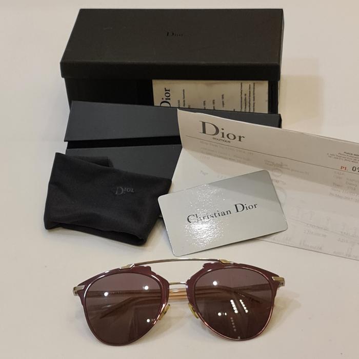 13. (Preloved) CHRISTIAN DIOR SunGlasses/ Kacamata Full Set + Ori Rece