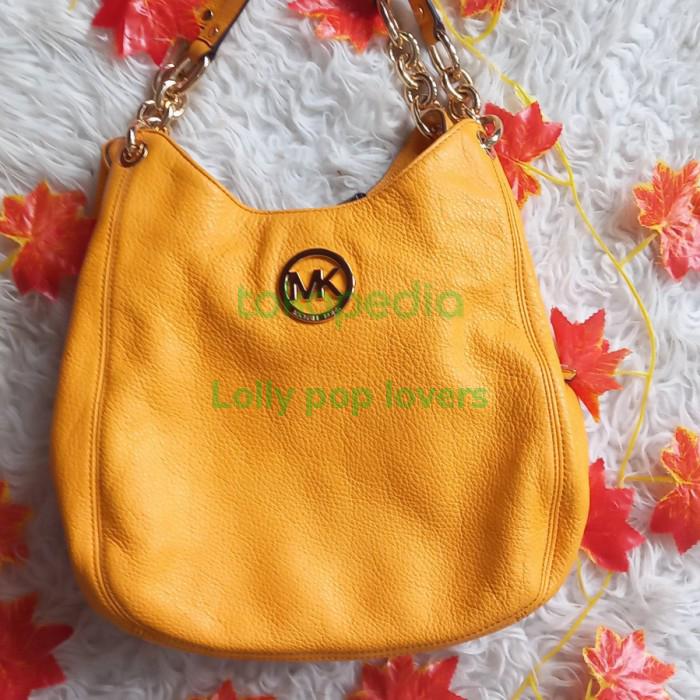 Michael Kors Fulton Hobo Chain / Tas MK Hobo