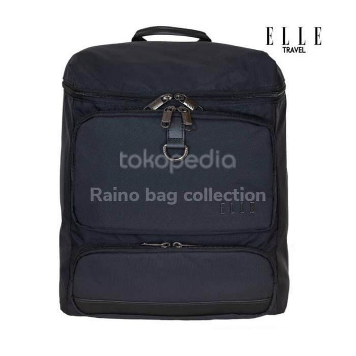 Tas Ransel Laptop ELLE Rigen Super Light Original Authentic- Black