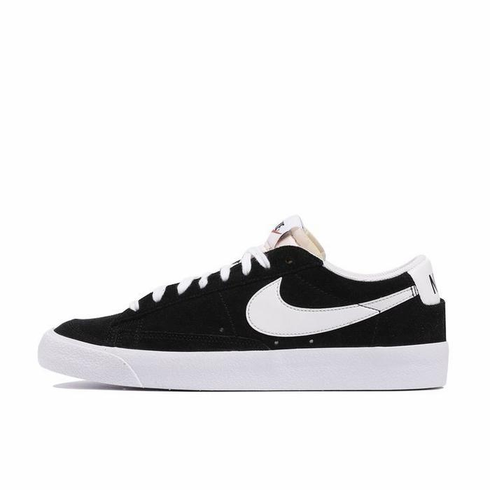 Nike Blazer Low Vintage Suede Black White Original Resmi