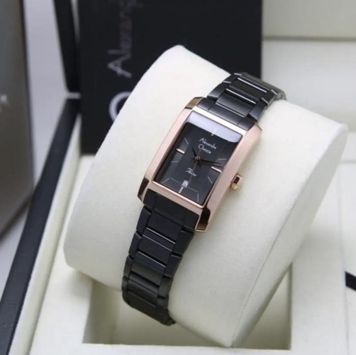 Alexandre christie 2979 Ladies Black Rosegold