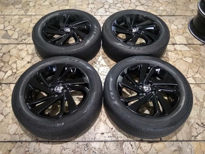 VELG MOBIL ORIGINAL TOYOTA RAIZE RING 17 PCD 4x100 + BAN GTRADIAL