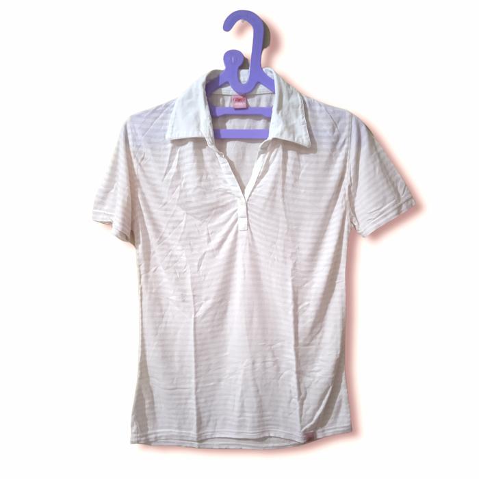 Atasan Kaos Kerah Wanita Murah Preloved Thrift PL Second