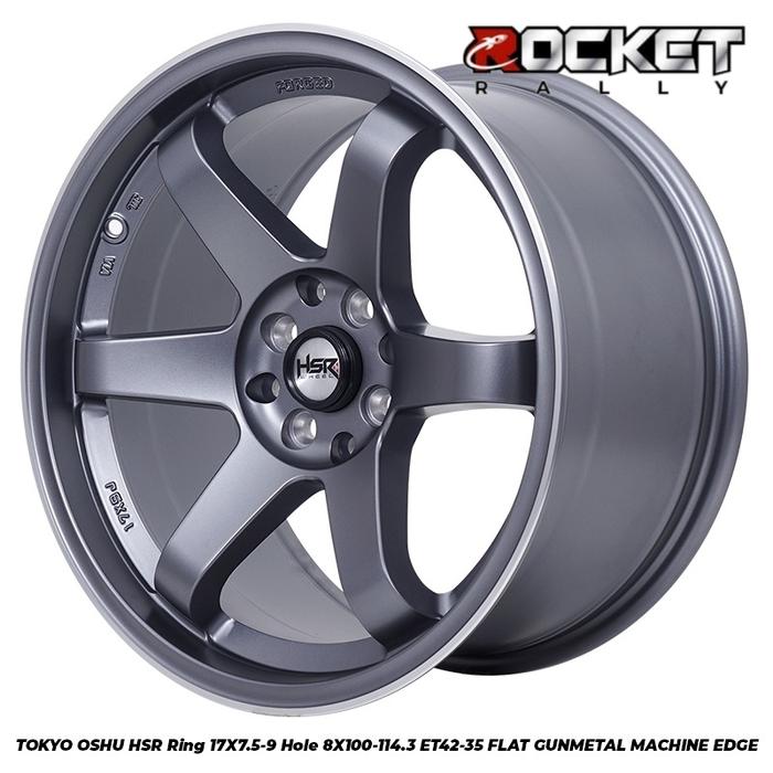 pelek mobil import ring 17 lebar celong baleno etios swift ignis jazz