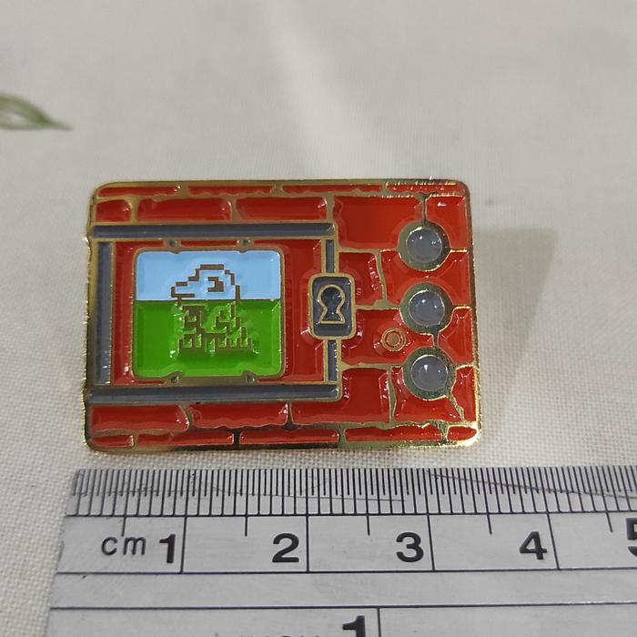 Digimon Tamagotchi enamel pin