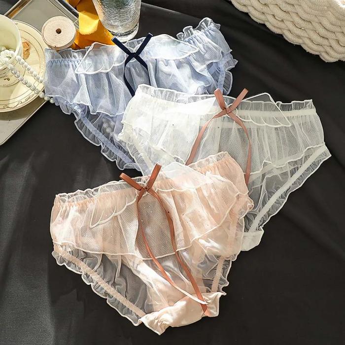 celana dalam wanita sexy cd pita kain terawang halus