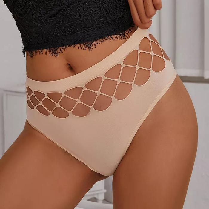 FINETOO Celana Dalam Wanita Seksi Pakaian Dalam Berongga G- string
