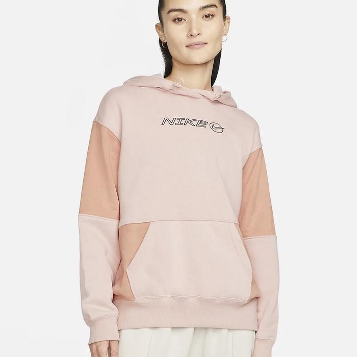 DM6304 601 Womens Nike Sportswear Icon Clash Fleece Pullover Hoodie