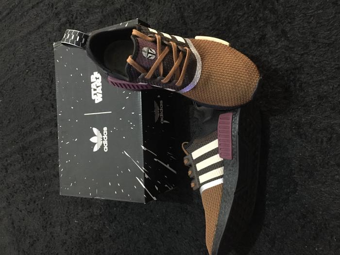 ADIDAS STAR WARS MANDALORIAN NMD_R1 SHOES (Used/Bekas)