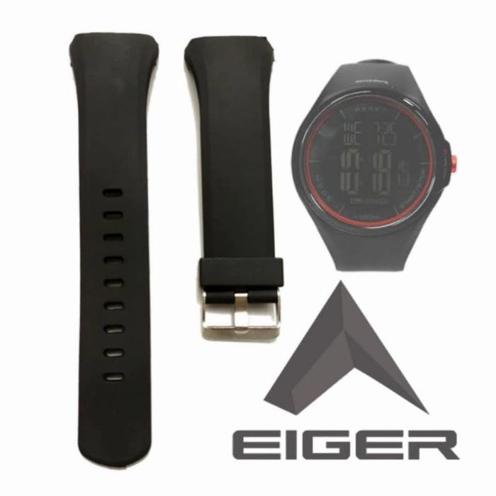 Tali Jam Tangan EIGER Touch Digi TYP1152801 TYP-1152801 Warna Hitam