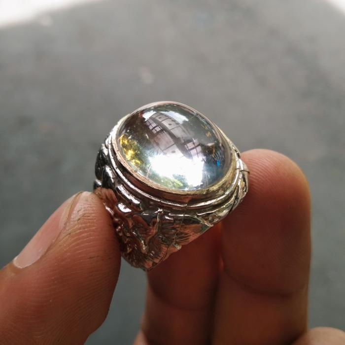 Batu Cincin kinyang air super kristal