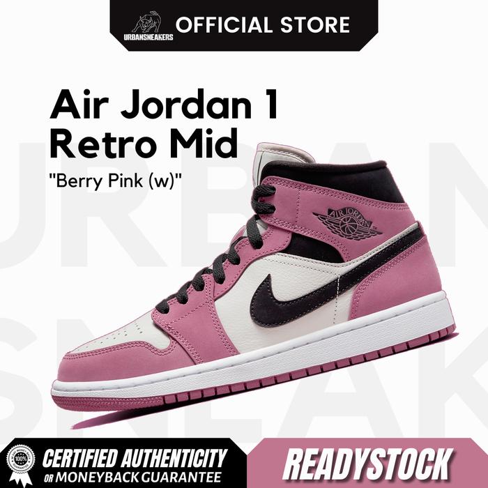 Nike Jordan 1 Mid Pink Berry (w) Original | DC7267 500