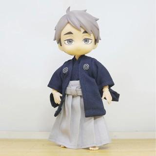 Baju Nendoroid / YMY / Obitsu11 ( Osamu's Set Navy Kimono)