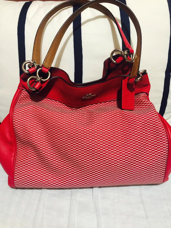 Coach legacy jacquard preloved