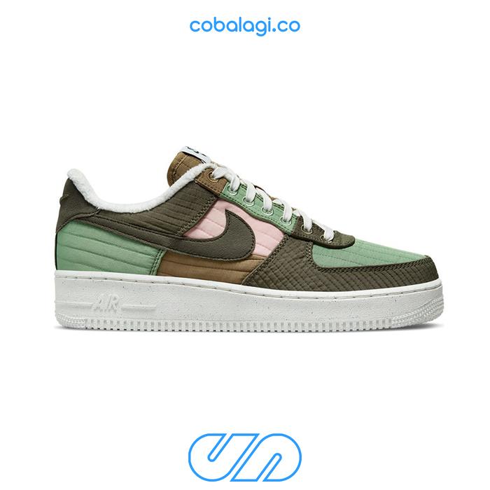 NIKE Air Force 1 '07 LX NN Oil Green Sequoia Medium Olive ORIGINAL