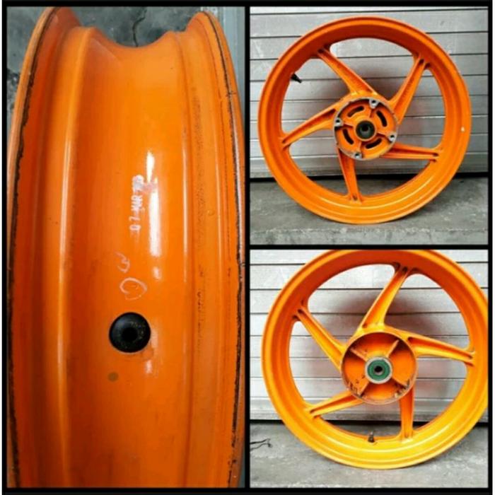 Velg Belakang Honda CBR 150R Lokal Repsol Oren 2014 2015 Ori