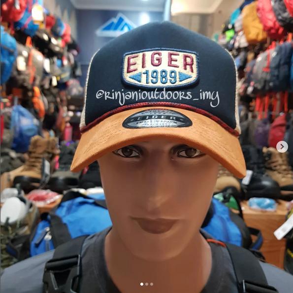 TOPI EIGER TRUCKER NATIVO ORIGINAL TOPI JARING EIGER MESH RIDING CAP