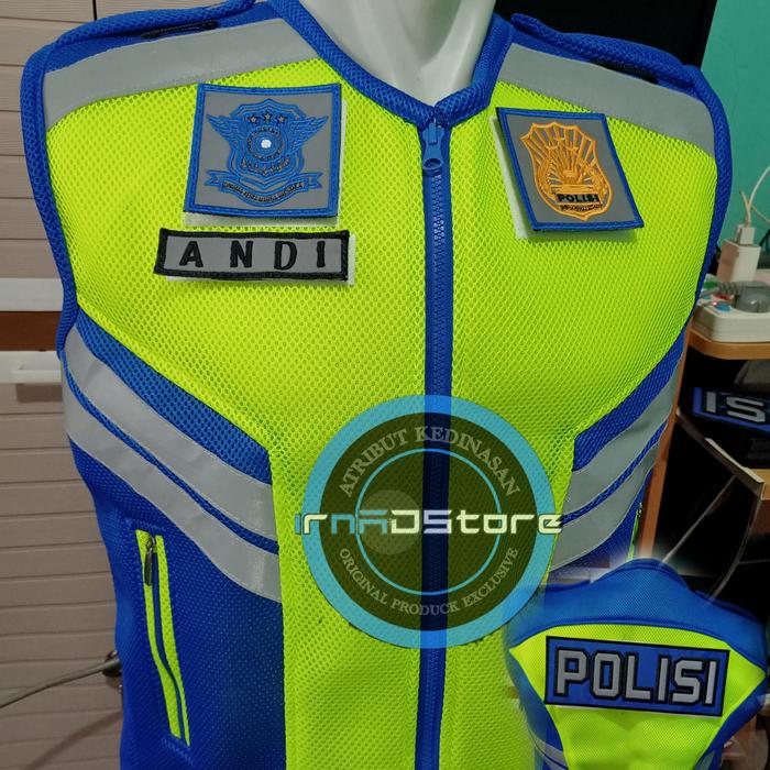 ROMPI polisi lalu lintas gratis bordir nama