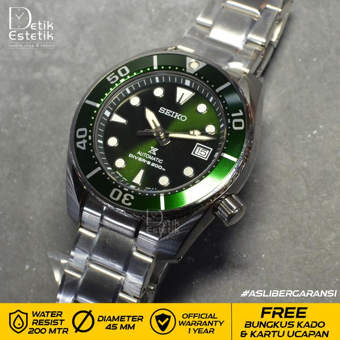 Jam Tangan Seiko Prospex SPB103J1 Sumo Hulk Original Jam Tangan Pria 45mm Sapphire Glass 6R35 Automa