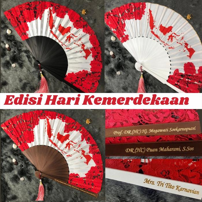 Kipas Srikandi Merah Putih