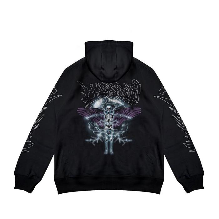GRDT Kaminari Hoodie Black