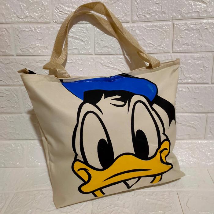 totebag donald duck/tas donald/tote bag donald/ tas donald duck/donald/donald duck tas/donal bebek/t