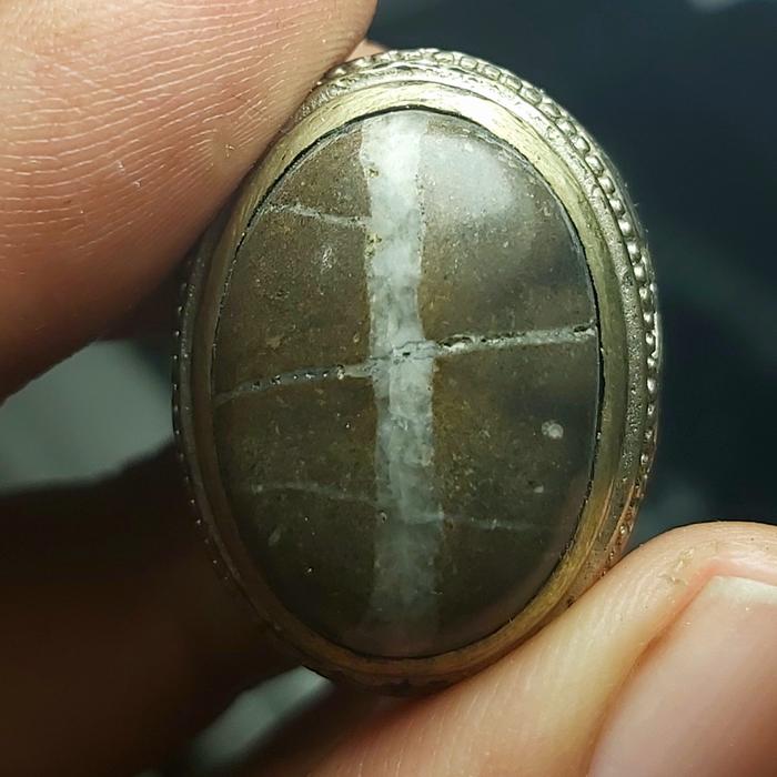 Fosil Kelor Tapak Jalak - Cincin Batu Akik 01