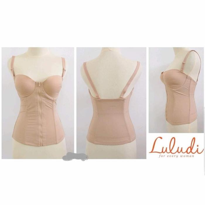 LONG TORSO LULUDI KORSET BADAN PERUT (TRIUMPH WACOAL LONGTORSO BUSTIER