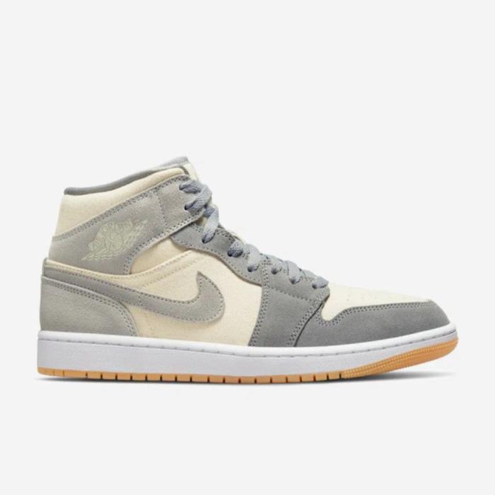 Nike Air Jordan 1 Mid SE Coconut Milk Particle Grey