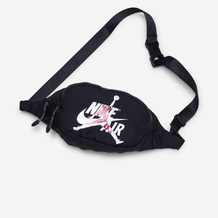Tas Selempang Sling Bag Pria Nike Air Jordan Classic Black Original