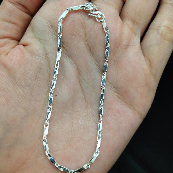 Gelang padi lapis perak