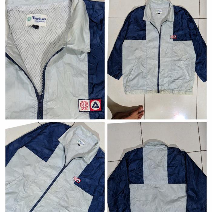 thrift jaket casual windbreaker harington logo Fred Perry