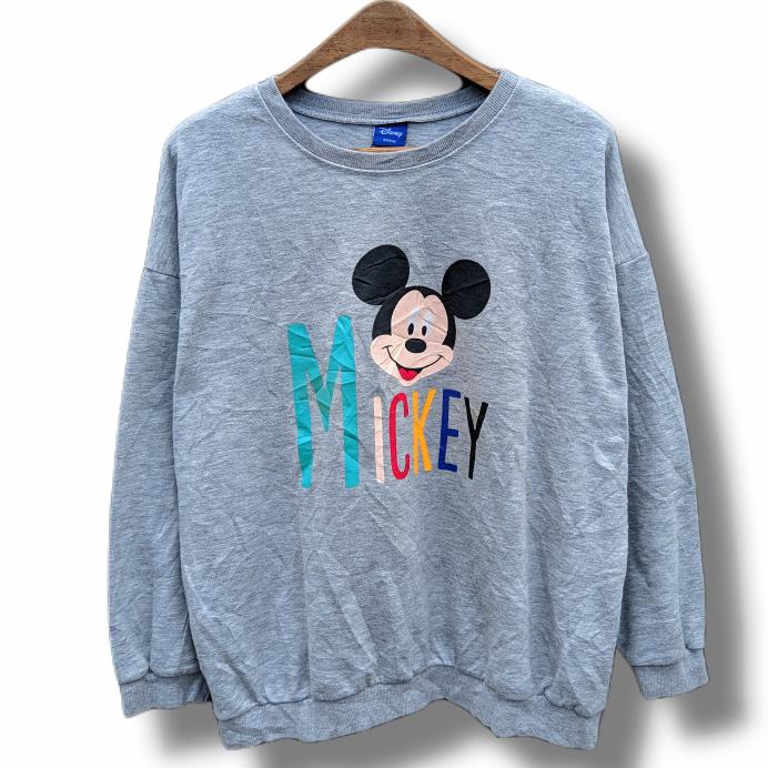 thrift crewneck Mickey mouse second