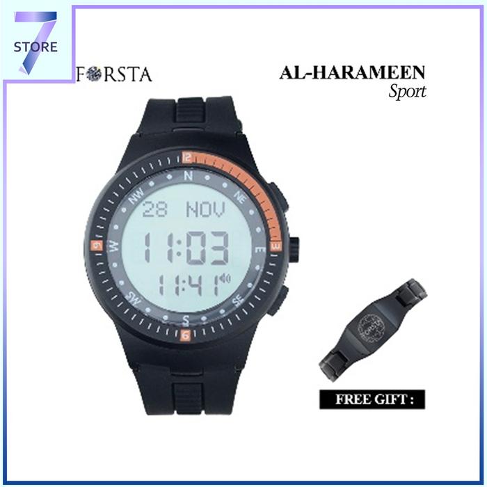 Jam Tangan Muslim Forsta Al Harameen Sport dan Gelang Ion Ultimo ORI