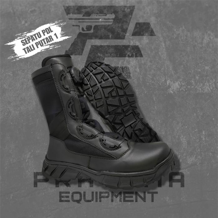 SEPATU PDL TALI PUTAR 1 / SEPATU PDL TALI PUTAR / SEPATU TALI PUTAR