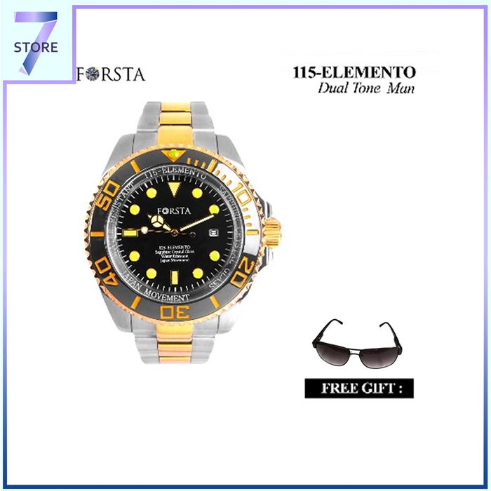 Jam Tangan Forsta Elemento Dual Tone PRIA ORIGINAL
