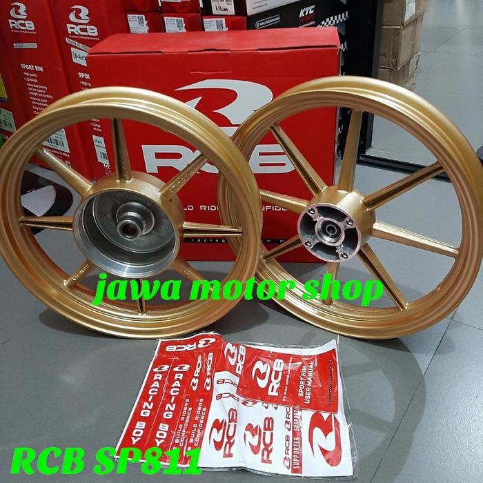 pelek rcb sp 811 palang 8 vario125 scoopy beat spacy rcb racing boy